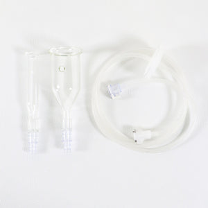 Edge Hydrafacial Lymphatic Drainage Suction Cup Body Face w/ Inlet Tubing Kit