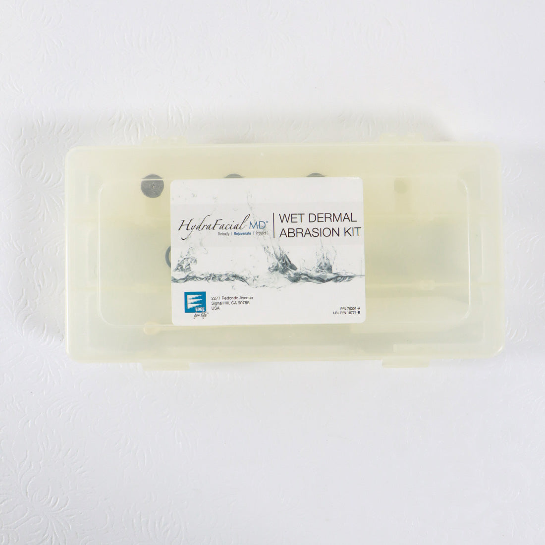 Edge HydraFacial HydraDermabrasion Wet Dermal Abrasion Partial Kit 70301-A