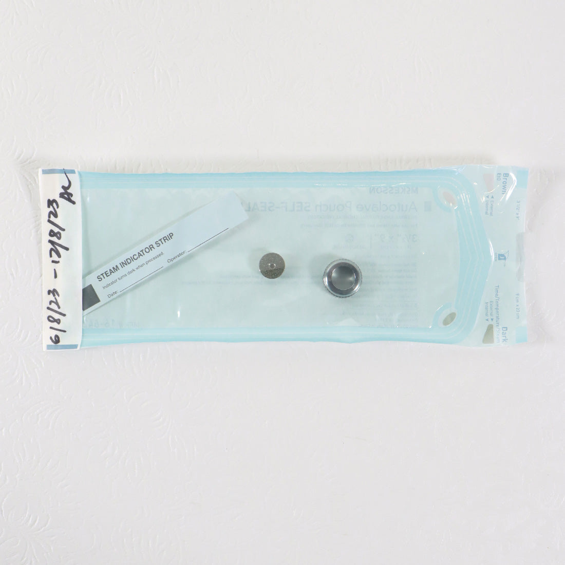 Edge HydraFacial HydraDermabrasion Tip 120 Grit Diamond Pad w/ Ring Cap