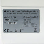 2017 Asclepion QuadroStarPRO 940 Laser Vein Vascular System Serial