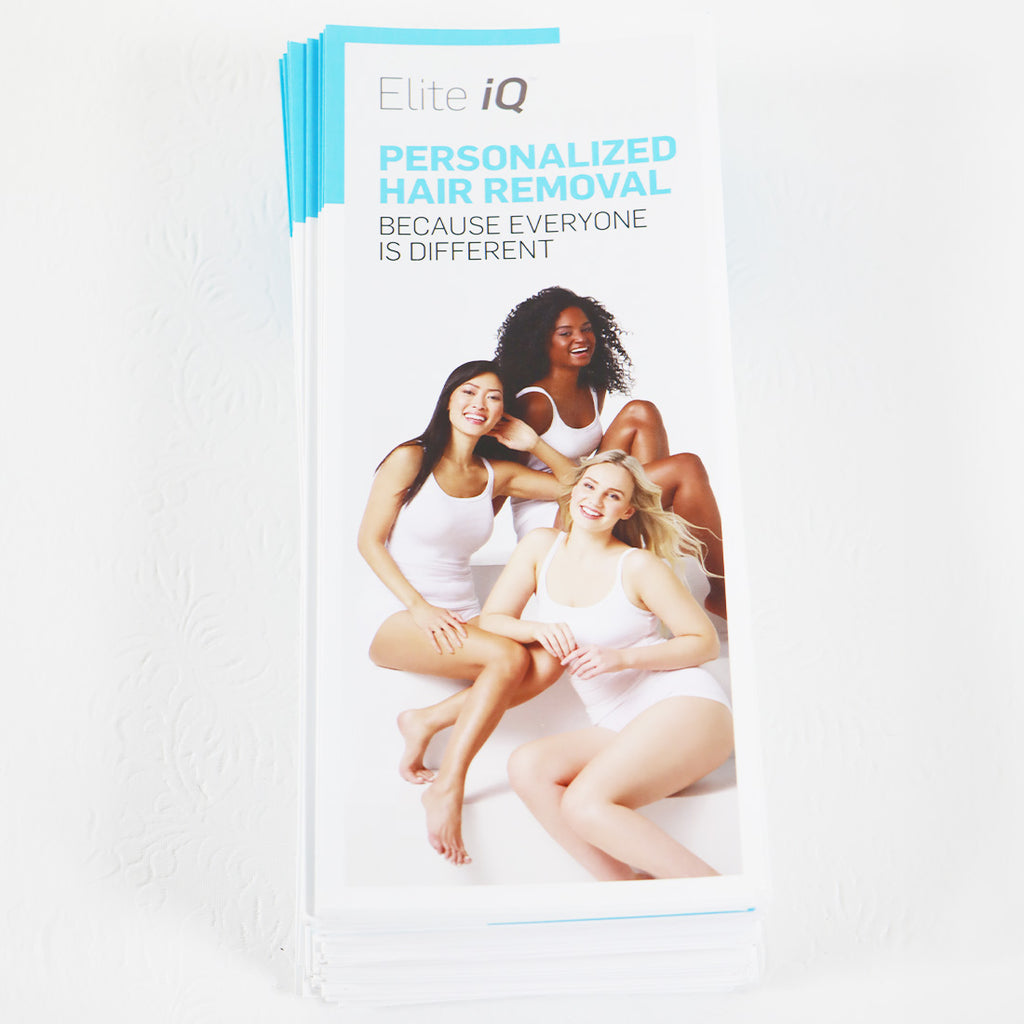 Cynosure Elite iQ Personalized Hair Removal Educational Info Brochure x82PC