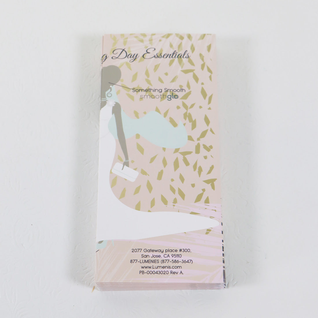 Lumenis Smoothglo 'Become A Smoothglo Bride' Pamphlet PB-0004320 Rev A 20pk