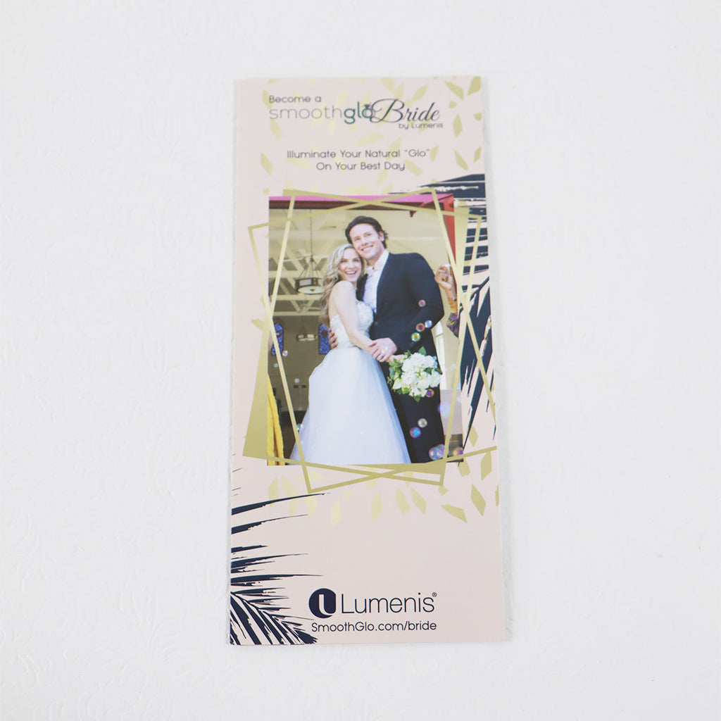 Lumenis Smoothglo 'Become A Smoothglo Bride' Pamphlet PB-0004320 Rev A 20pk
