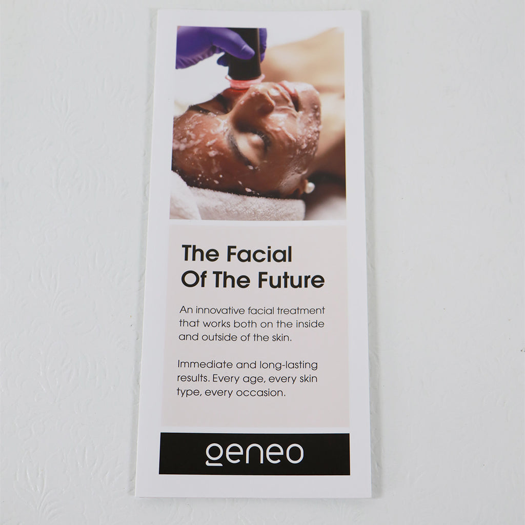 Geneo Pollogen by Lumenis Facial Of The Future Informational Brochures x19