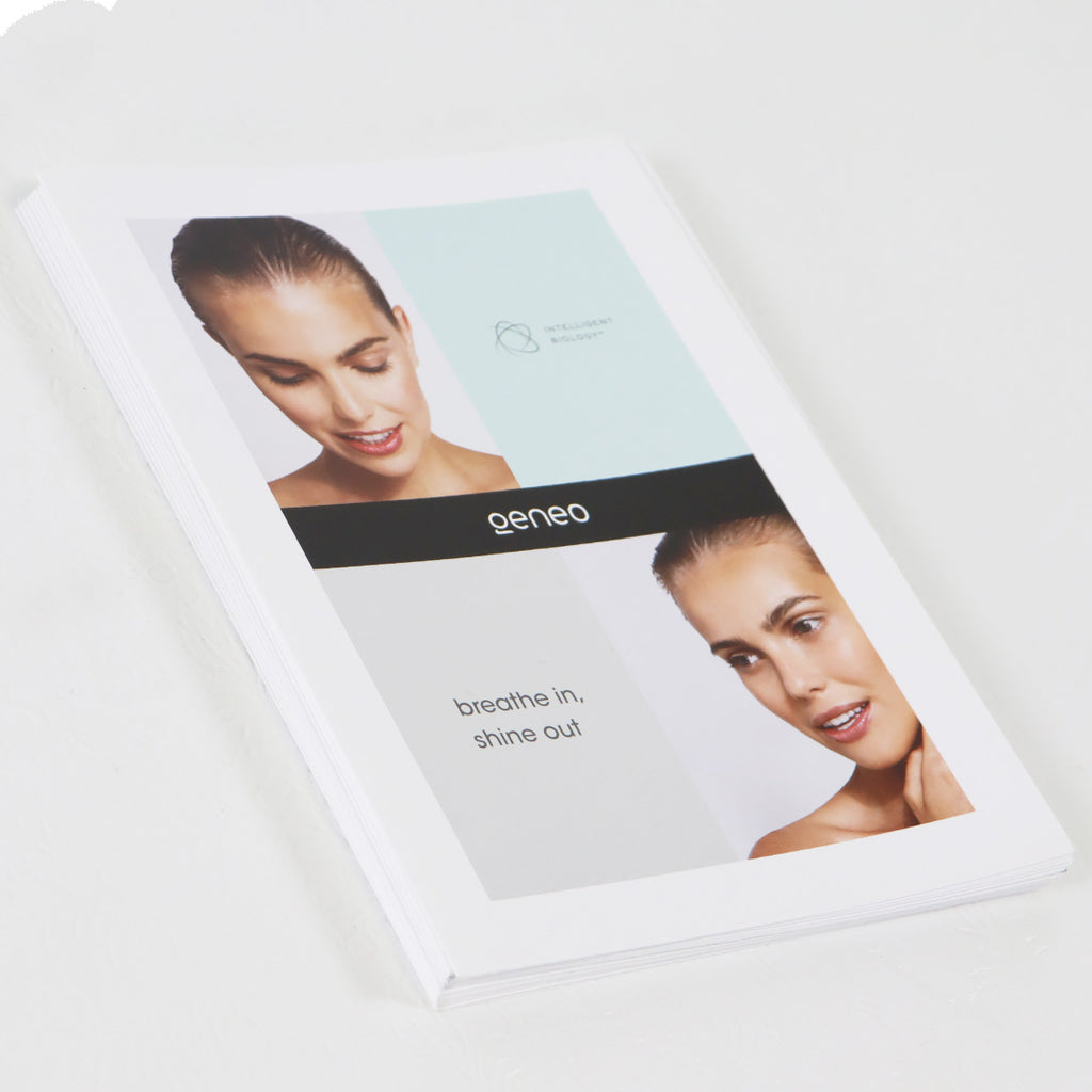 2019 Geneo Pollogen by Lumenis Breathe In Shine Out Info Tri-Fold Brochures x13