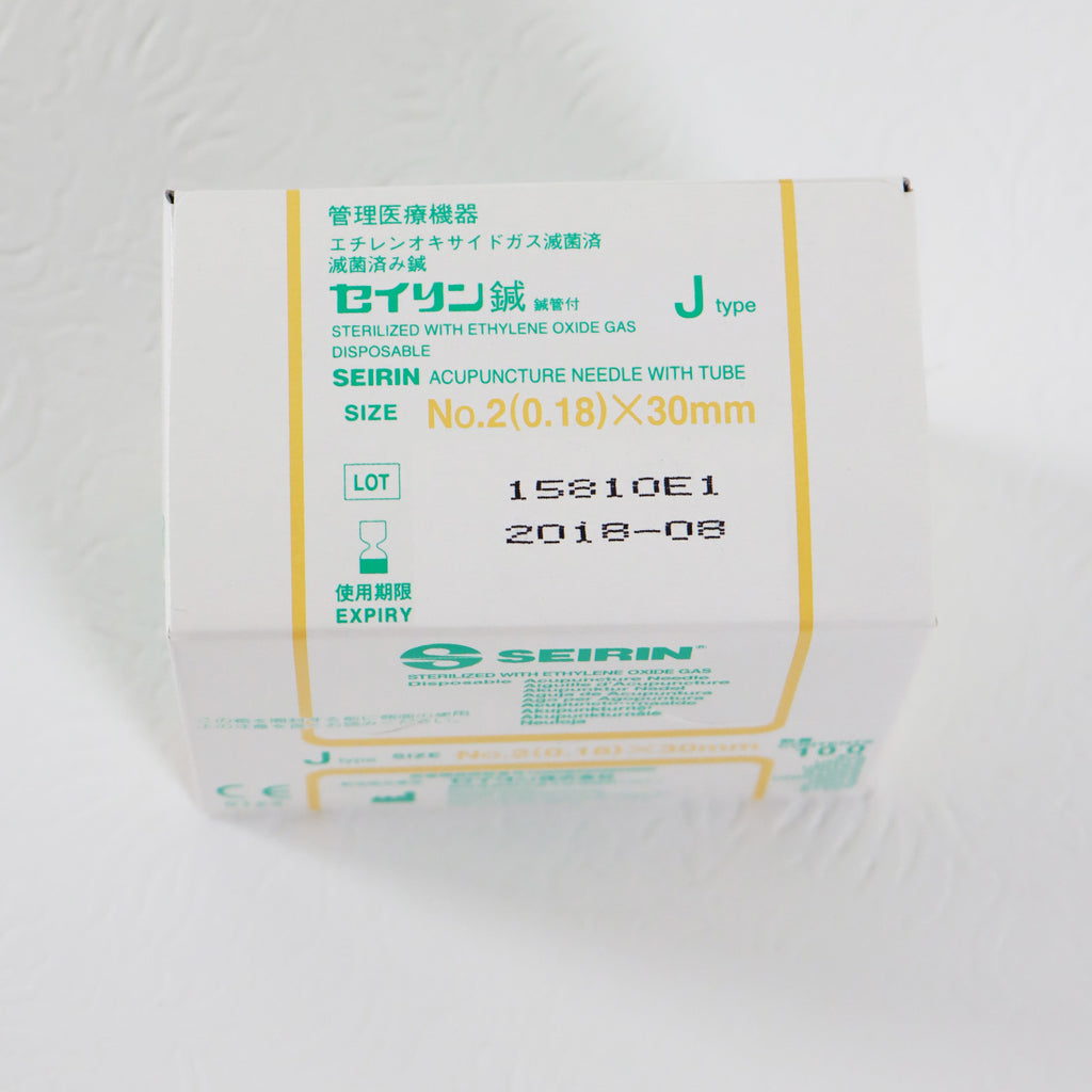 Seirin Type J Acupuncture Needles .18x30mm Expired 2018 (x765pcs)