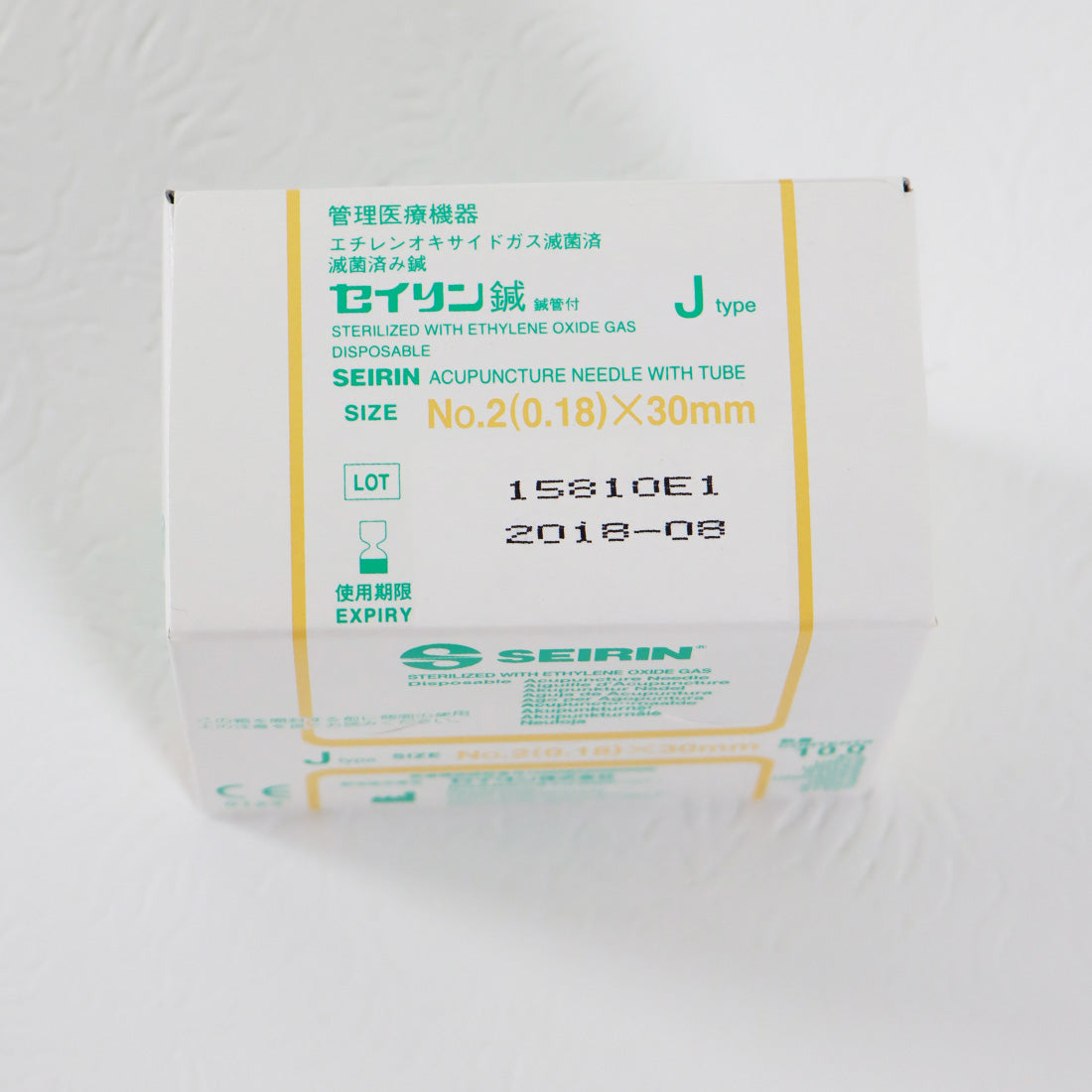 Seirin Type J Acupuncture Needles .18x30mm Expired 2018 (x765pcs)