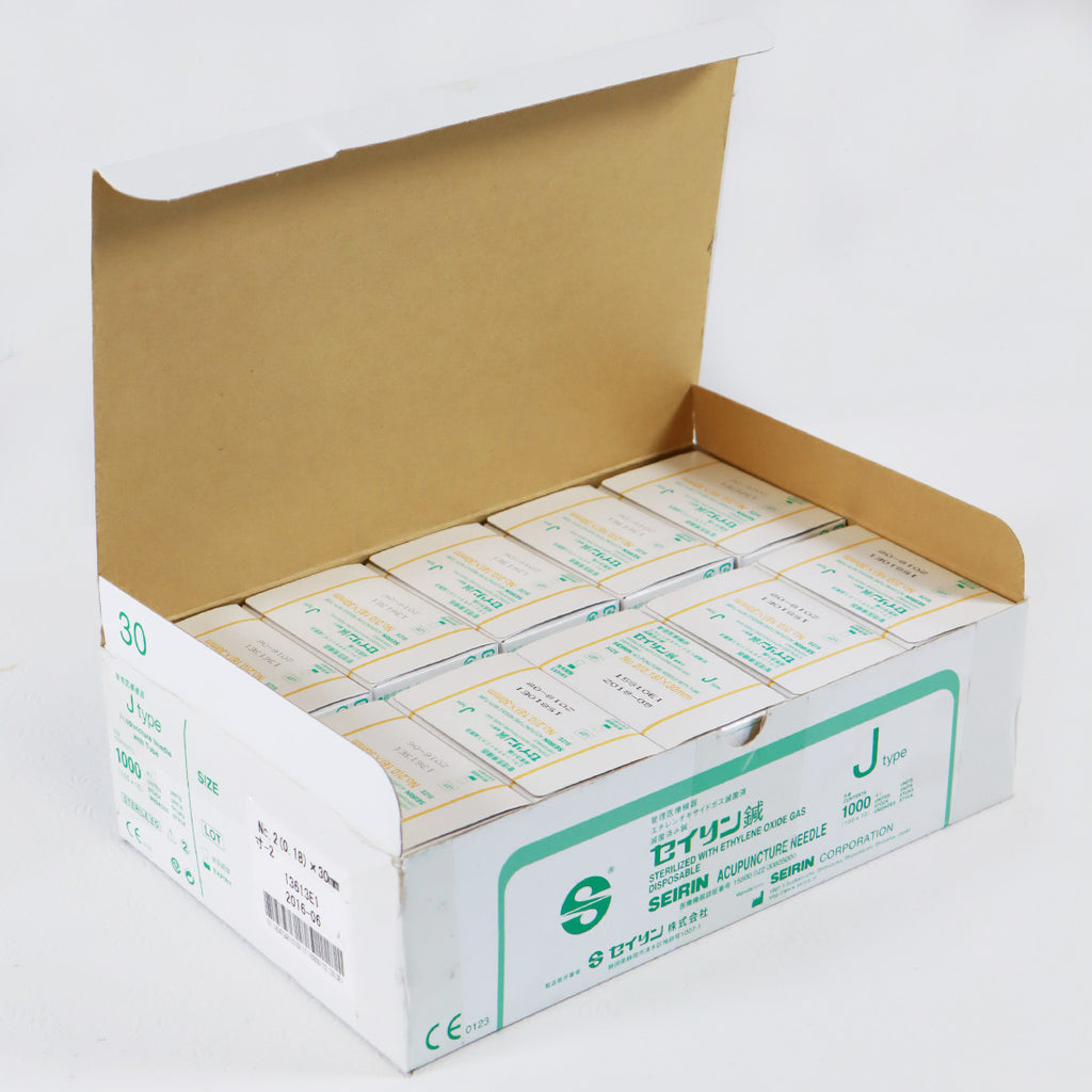 Seirin Type J Acupuncture Needles .18x30mm Expired 2016 (x1000pcs)