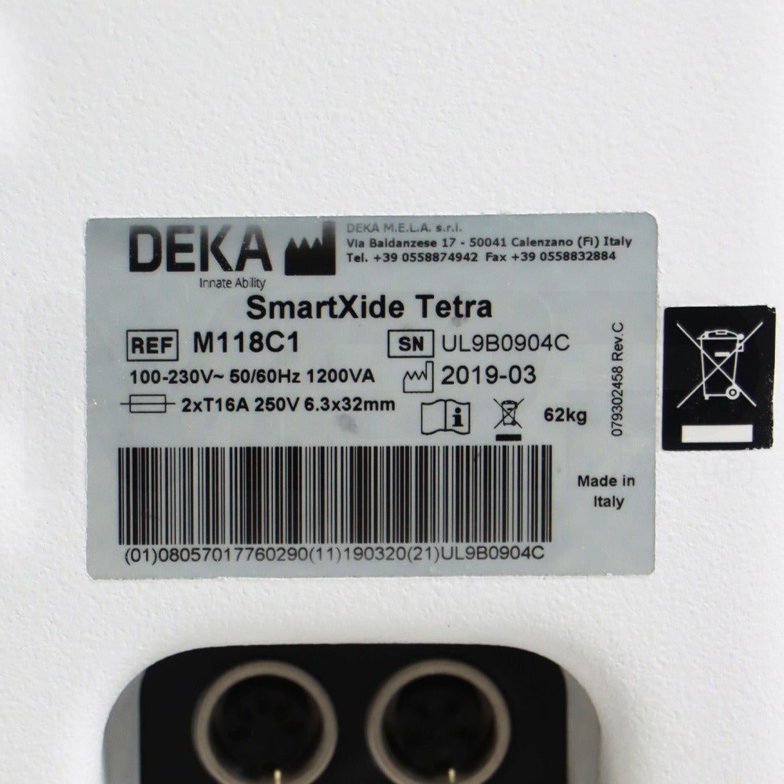 2019 DEKA SmartXide Tetra CO2 Fractional Laser System