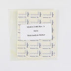 MelaFind Optics by Carl Zeiss MelaAnalysis Sticker M145-LT-002 82X Stickers