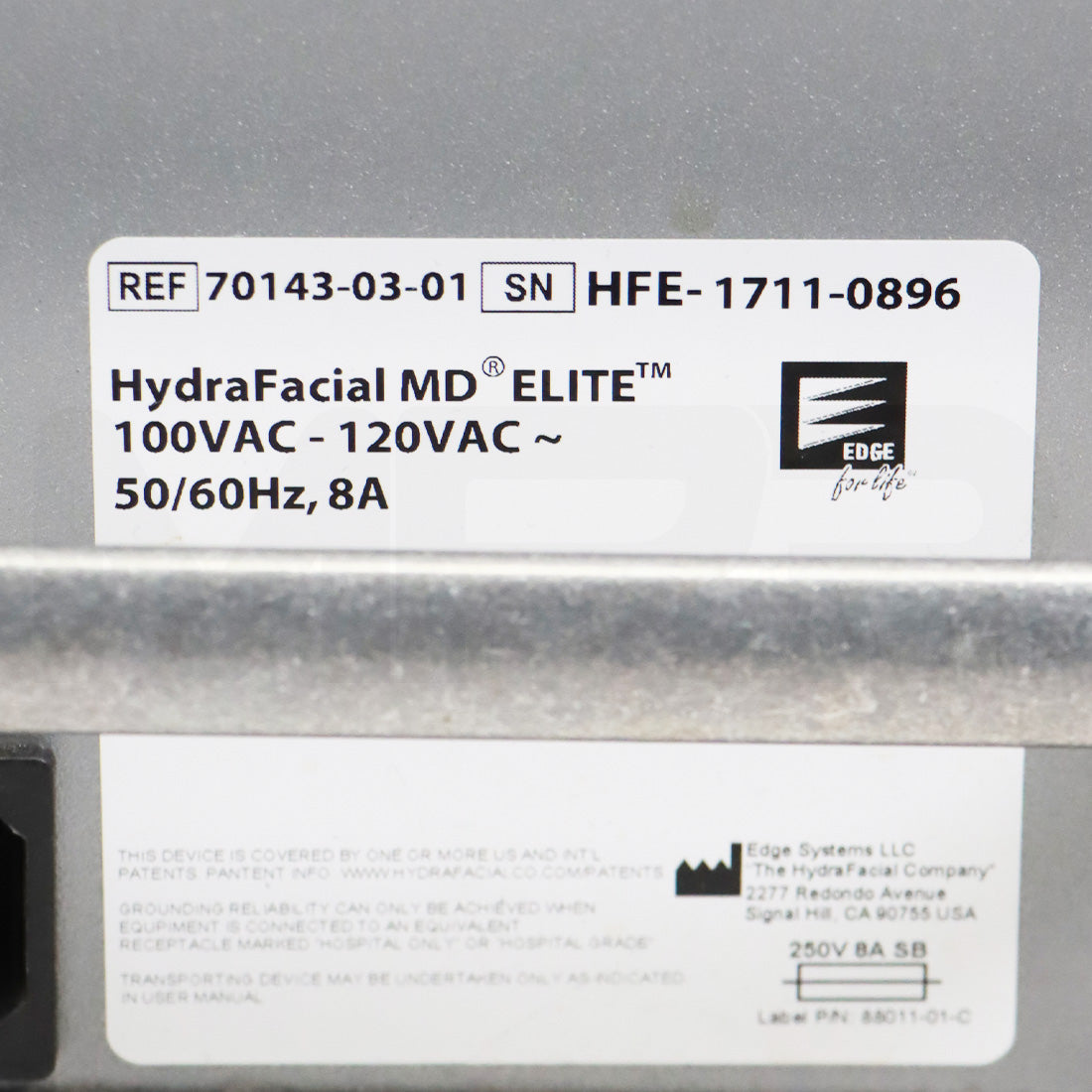 2017 Edge Systems Hydrafacial MD ELITE Skin Treatment Hydradermabrasion