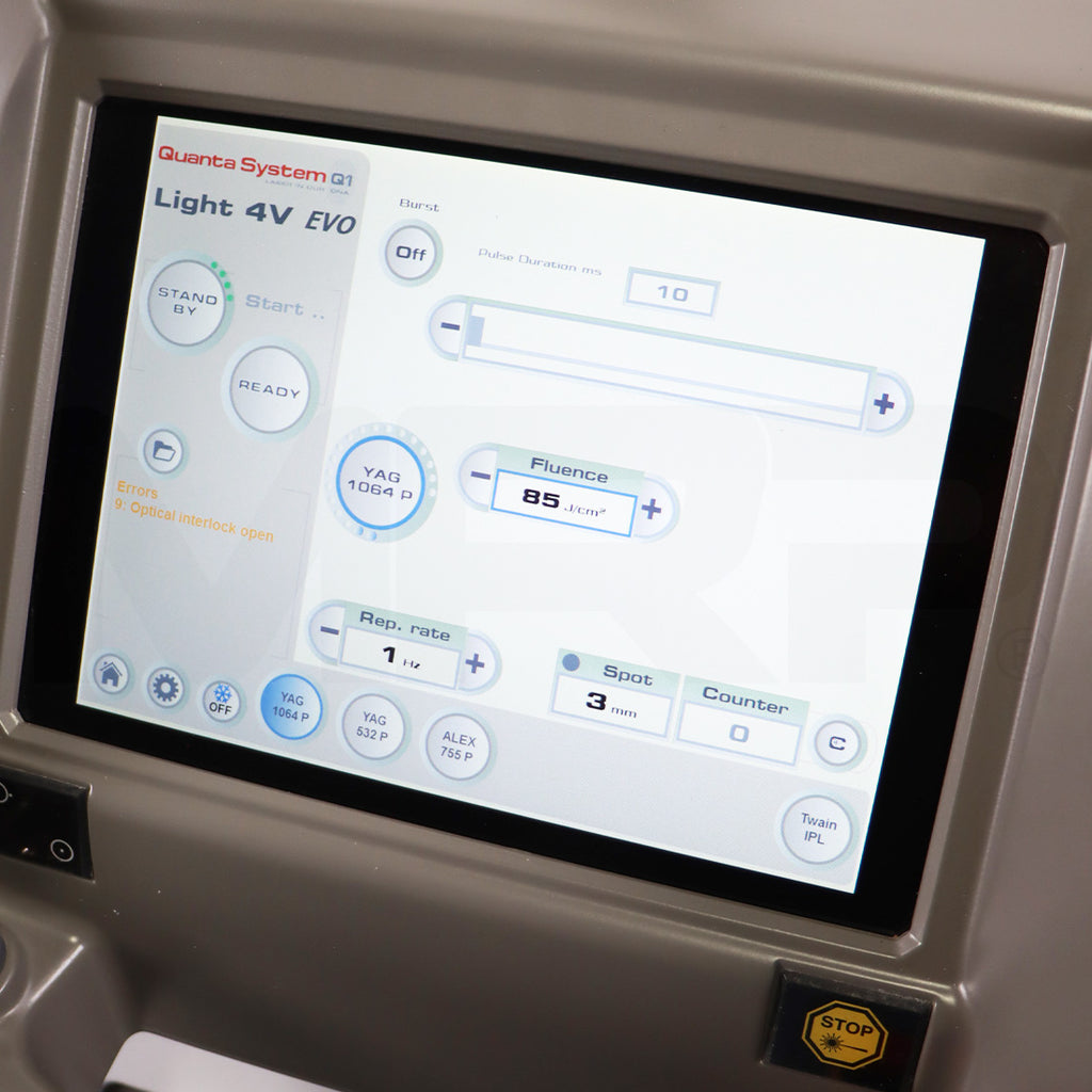 2022 Quanta Light 4V Evo Hair Reduction Vascular Lesions System PCMS00319