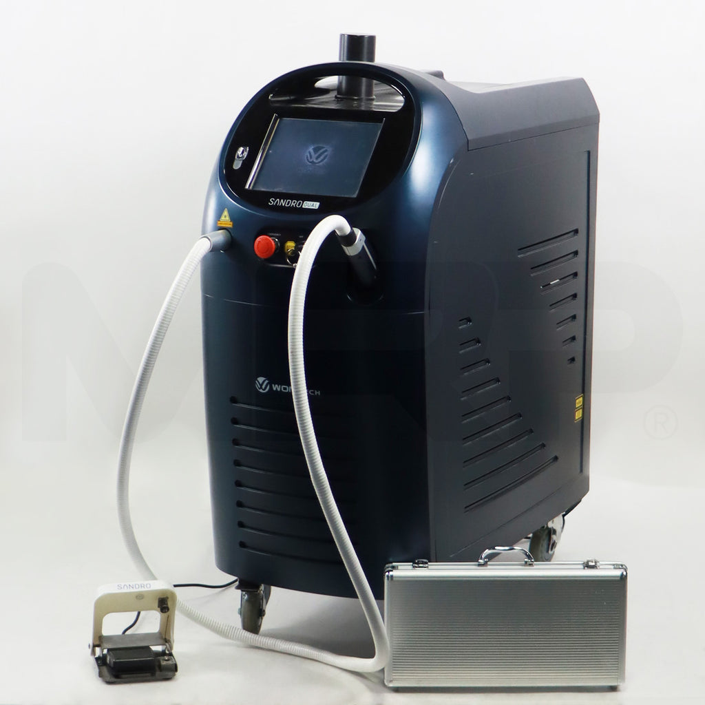 2018 Wontech Sandro Dual Long Pulse 755nm 1064nm Lamp Alexandrite Nd:YAG