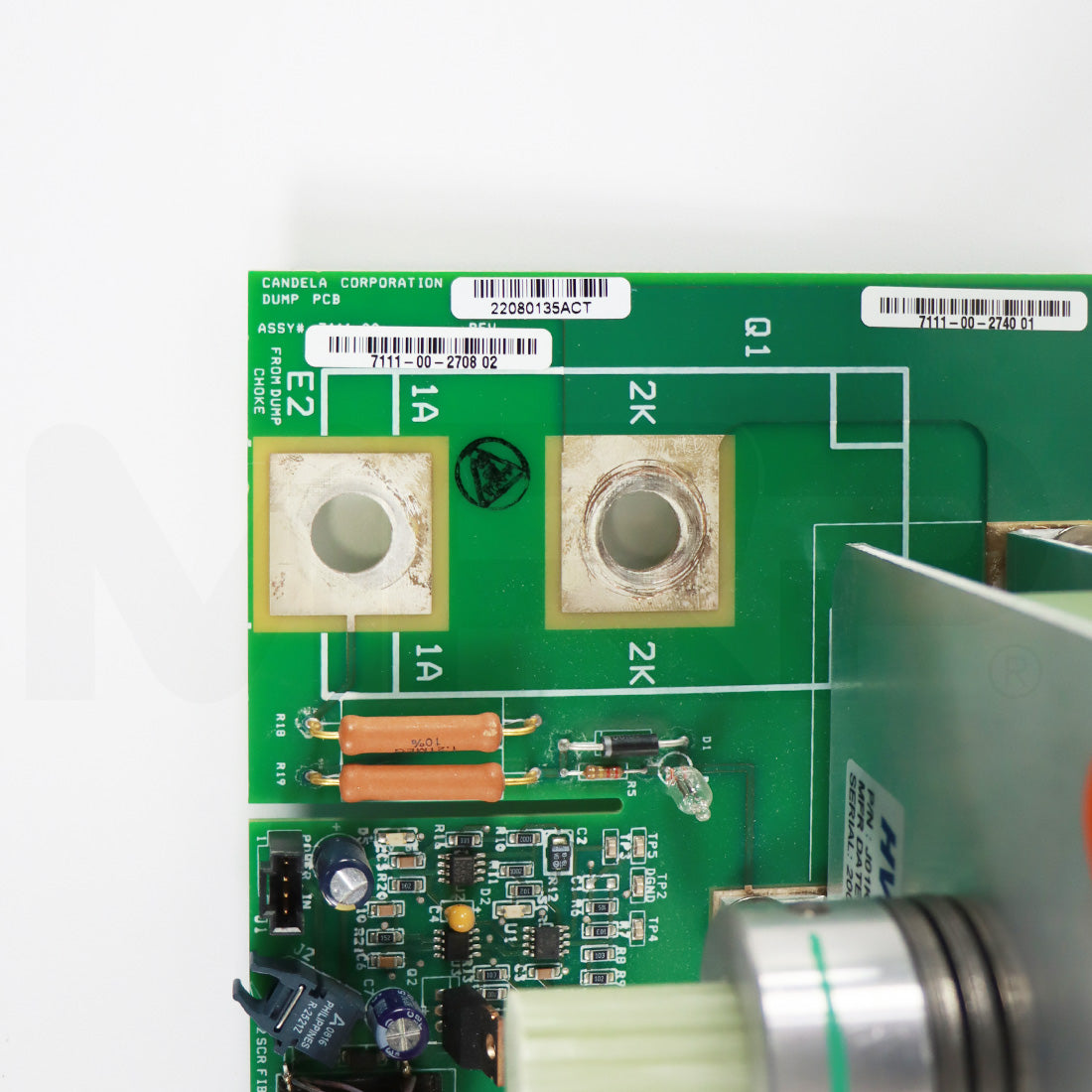 Candela VBeam Laser Dump PCB Board Assembly 7111-10-2708 Parts As-Is