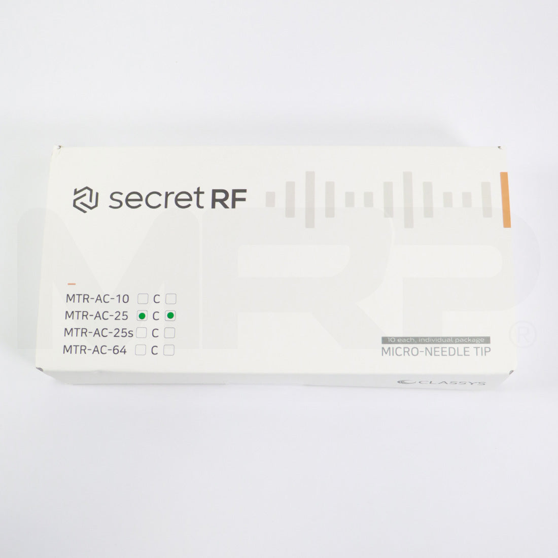 Ilooda SecretRF Microneedle Tips 25-Pin MTR-AC-25-C Semi-Insulated x10 EXP 2028