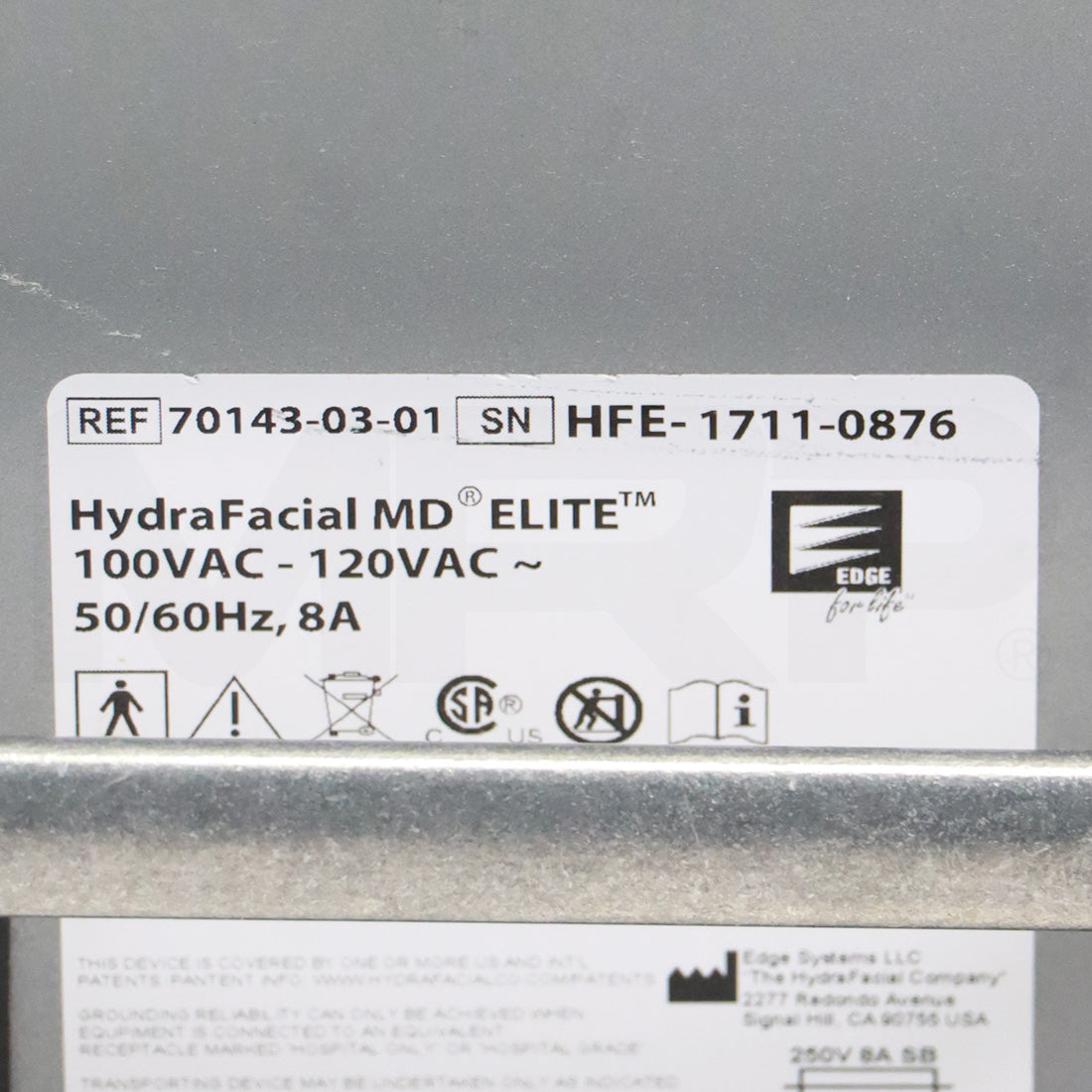 2017 Edge Systems Hydrafacial MD ELITE Skin Hyperdermabrasion Treatment