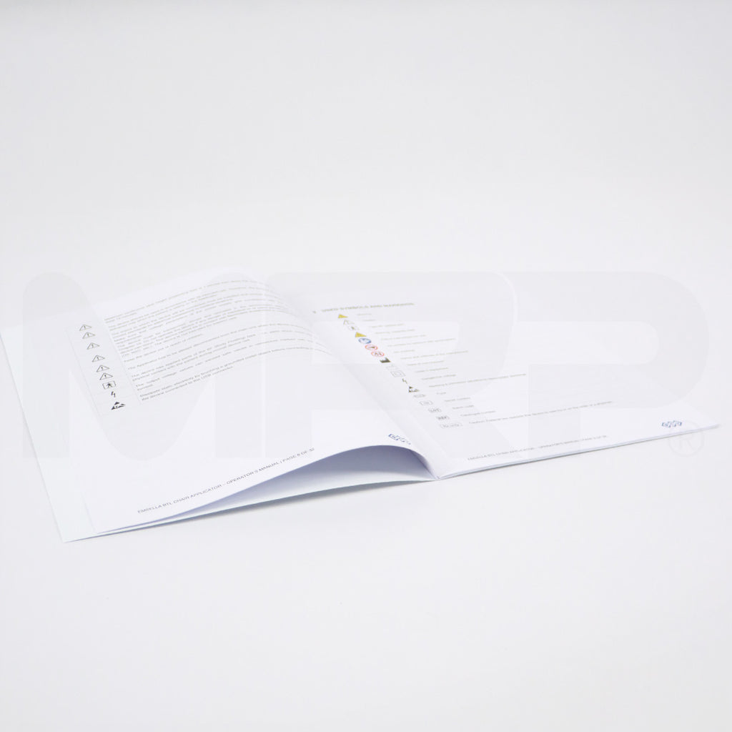 BTL Emsella Chair Applicator Operator's Manual Guide Operation Parameter Setting