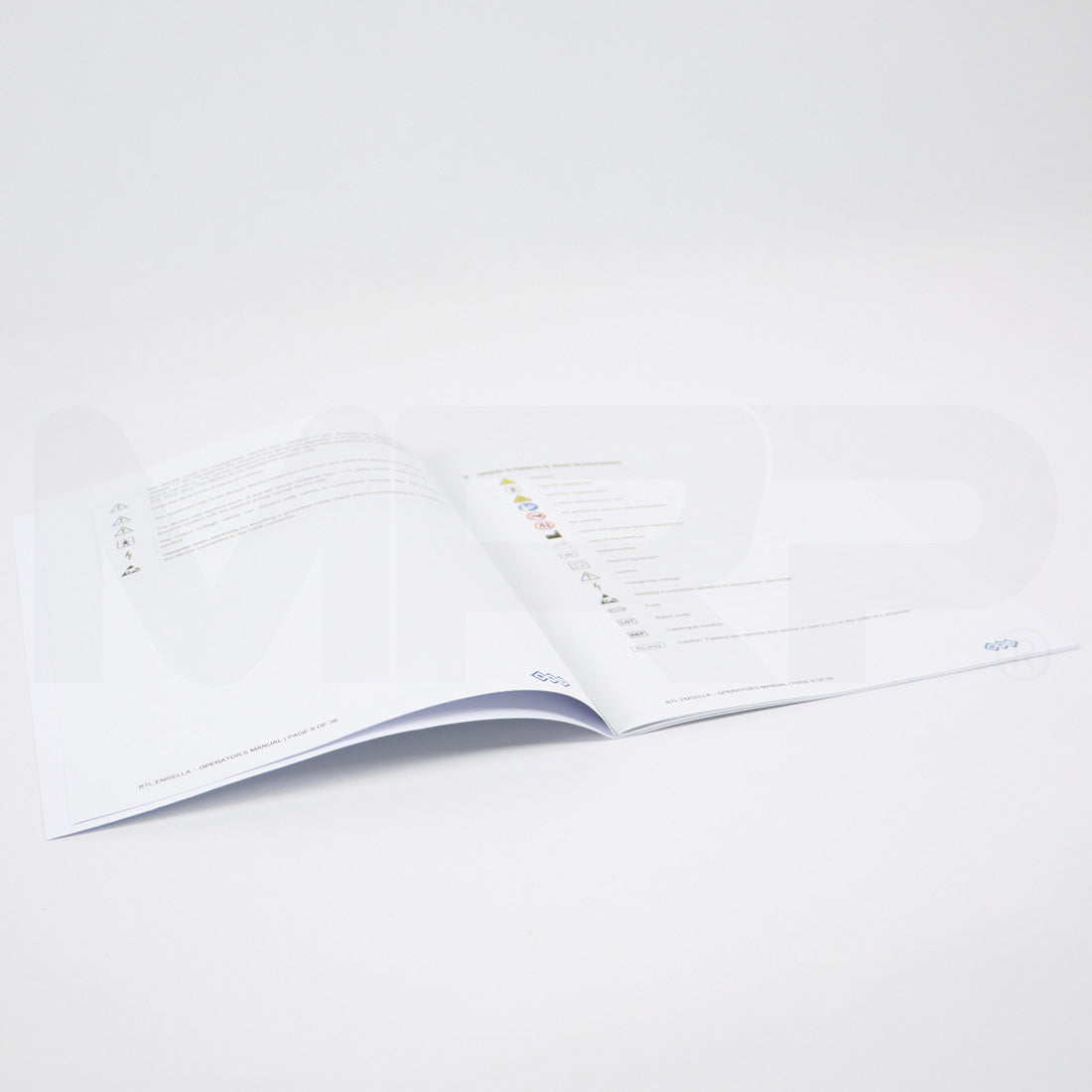 BTL Emsella Operator's Manual 099-80MANLENUS104