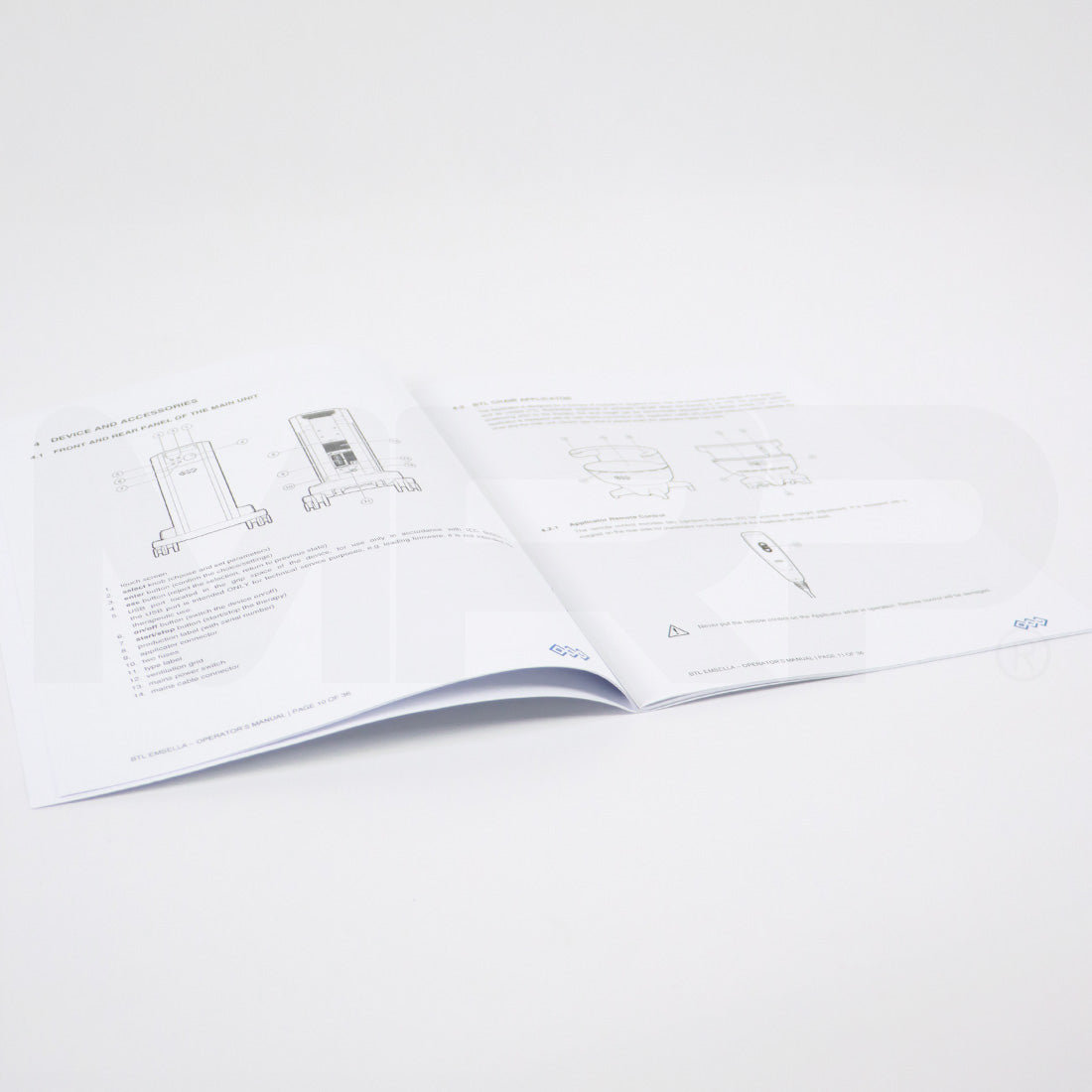 BTL Emsella Operator's Manual 099-80MANLENUS104