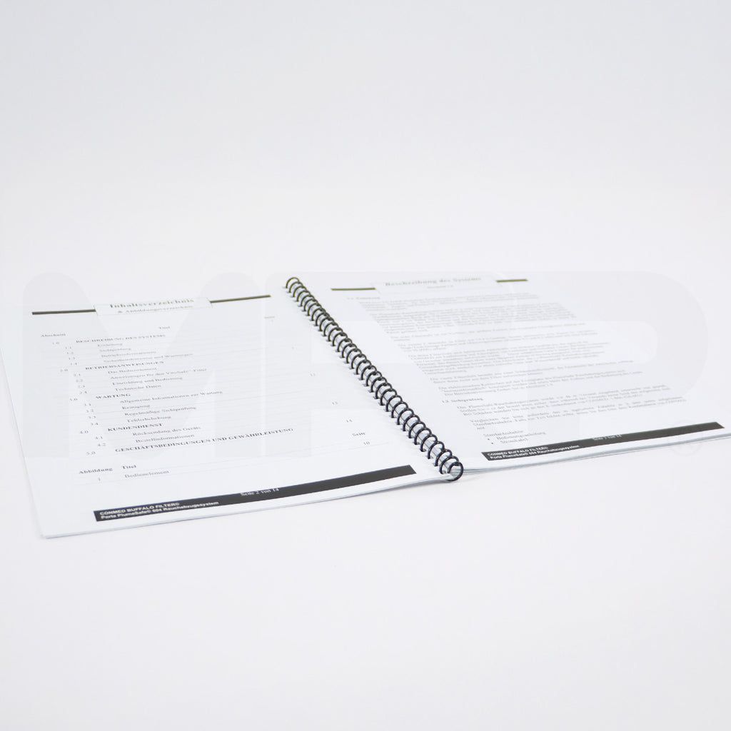 Buffalo Filter Operator Manual