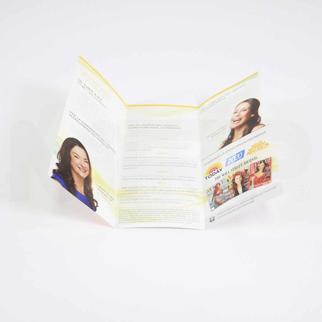 Ulthera Utherapy See The Beauty of Sound Brochures x8 Pack