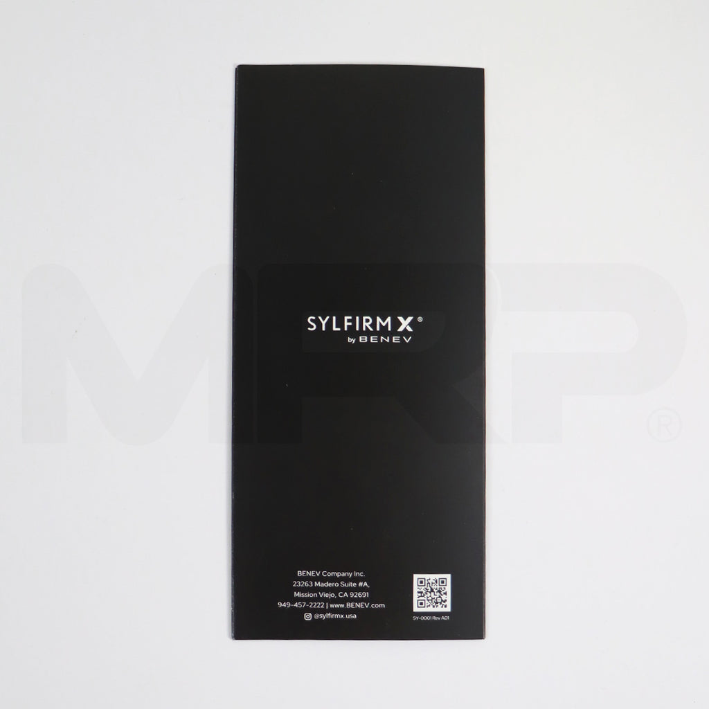 Sylfirm X RF Microneedling Tri-Fold Marketing Brochure SY-0001 x34 Pack