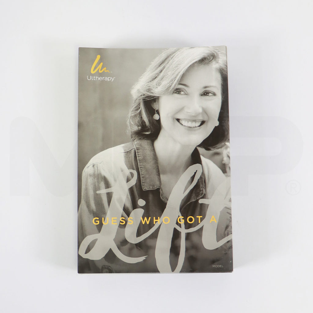 Ulthera Ultherapy Guess Who Got A Lift Marketing Booklet 50 Pack