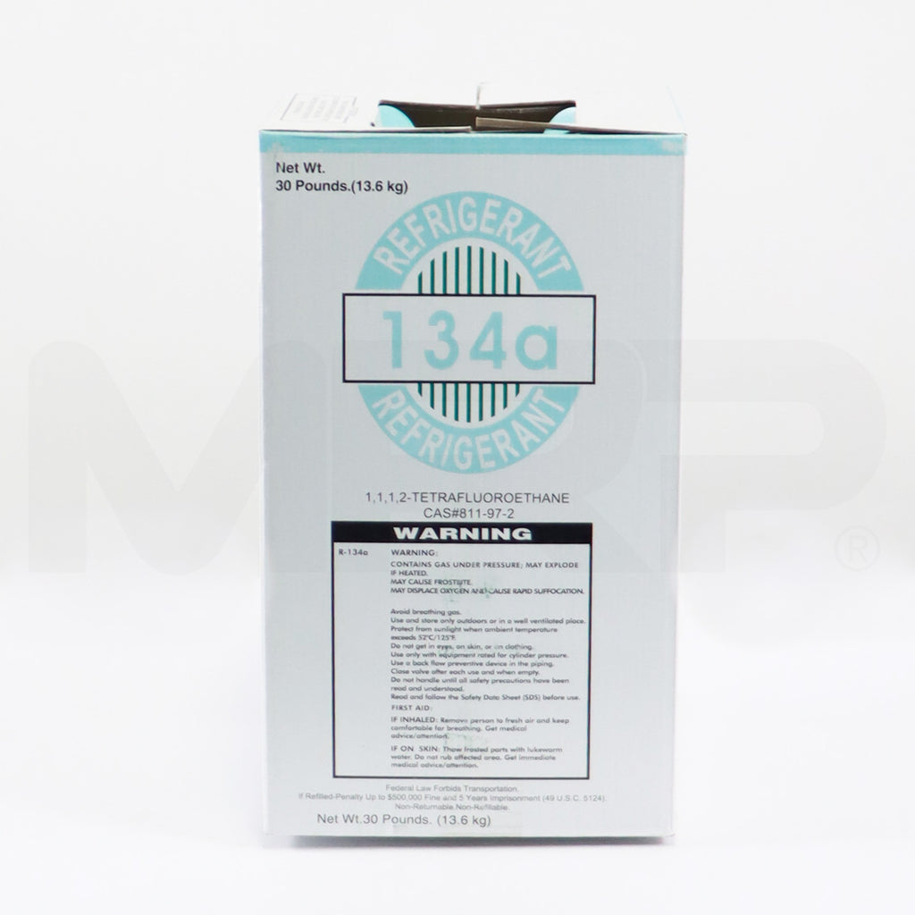 Refrigerants R-134A 30lb R134A Automotive 1/2 ACME Tetrafluoroethane