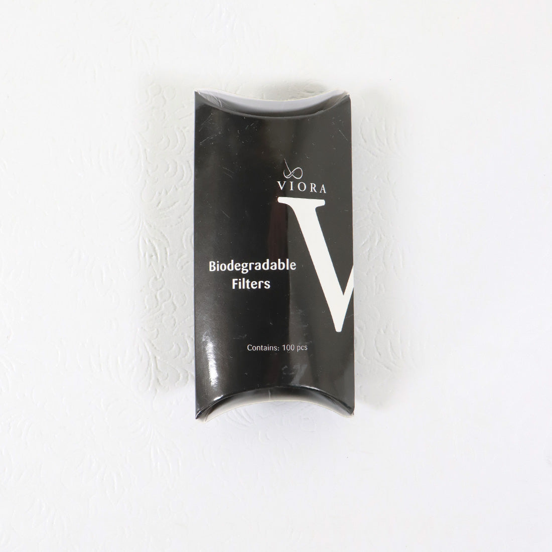Viora Biodegradable Filters Small White Circular Filters 100pcs