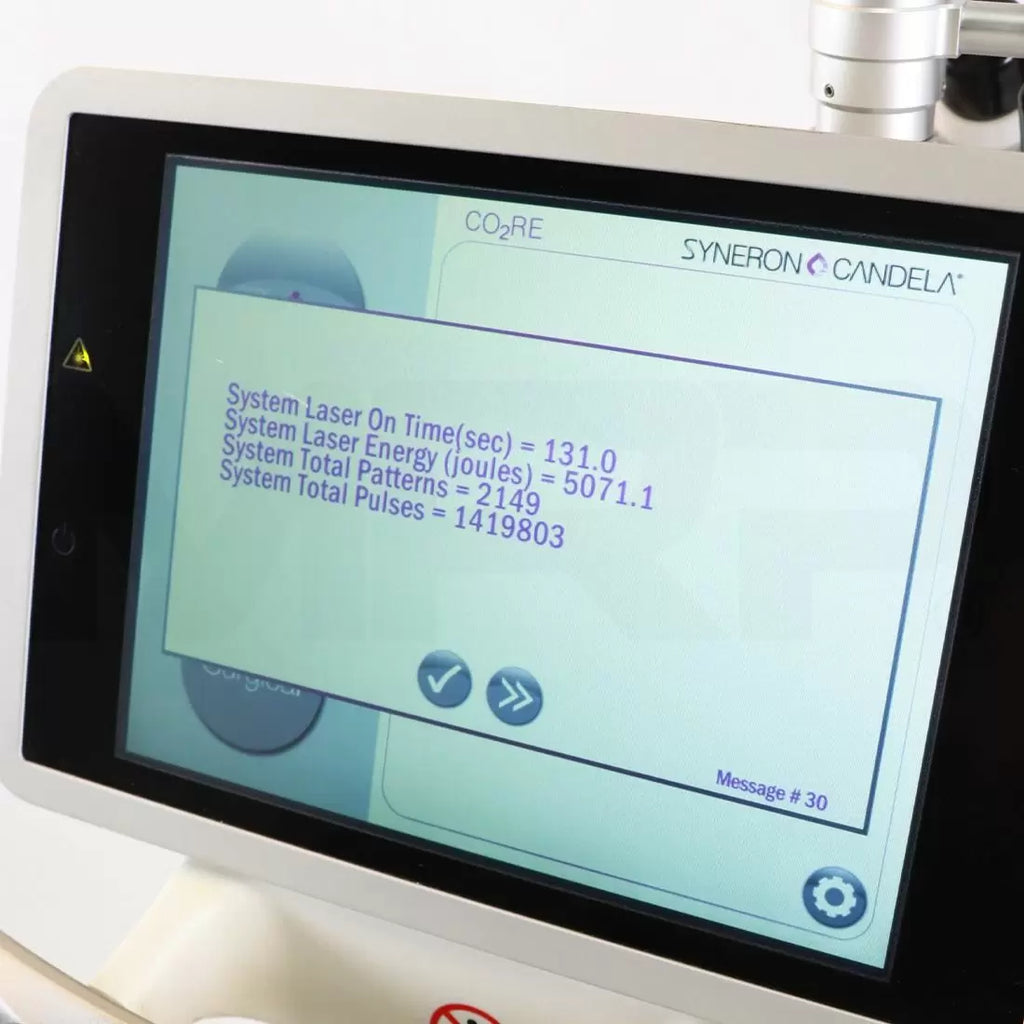 2018 Syneron Candela CO2RE Fractional CO2 Laser Skin Resurfacing System