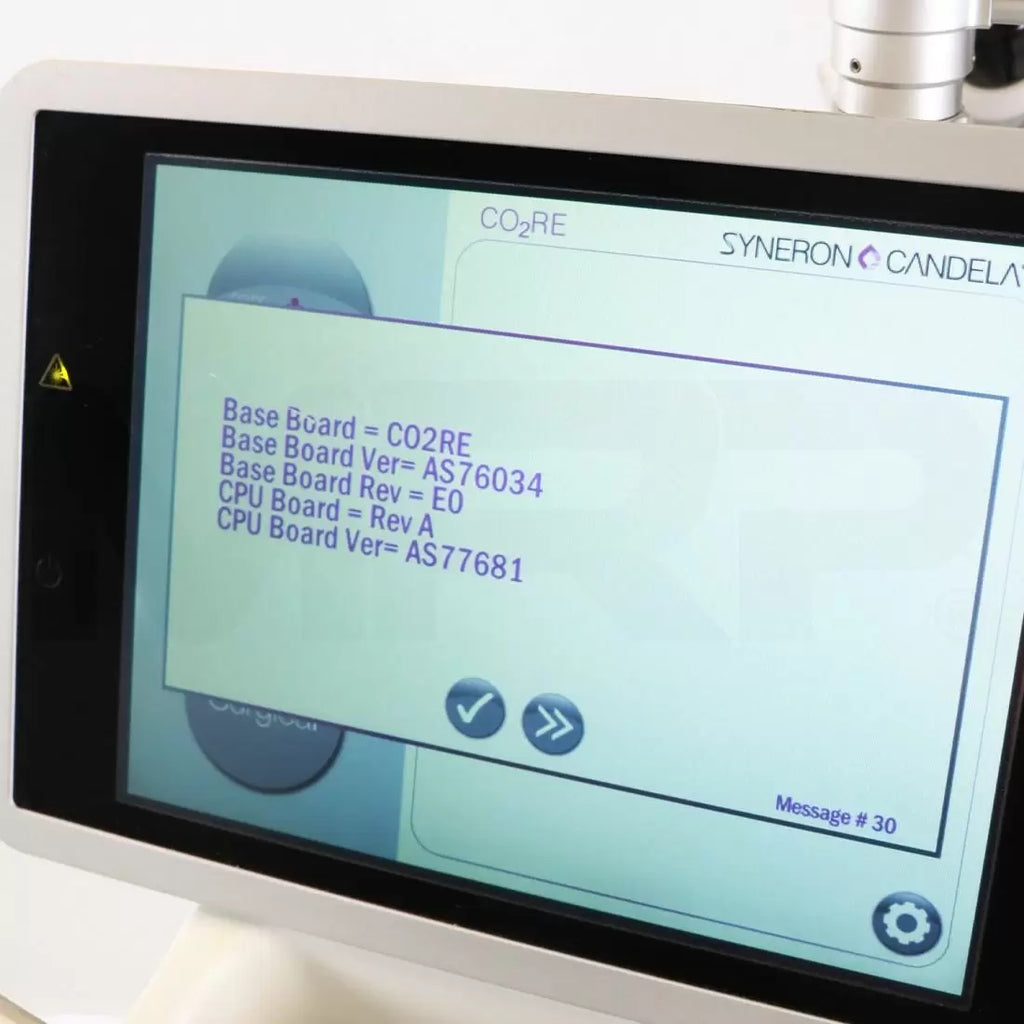 2018 Syneron Candela CO2RE Fractional CO2 Laser Skin Resurfacing System
