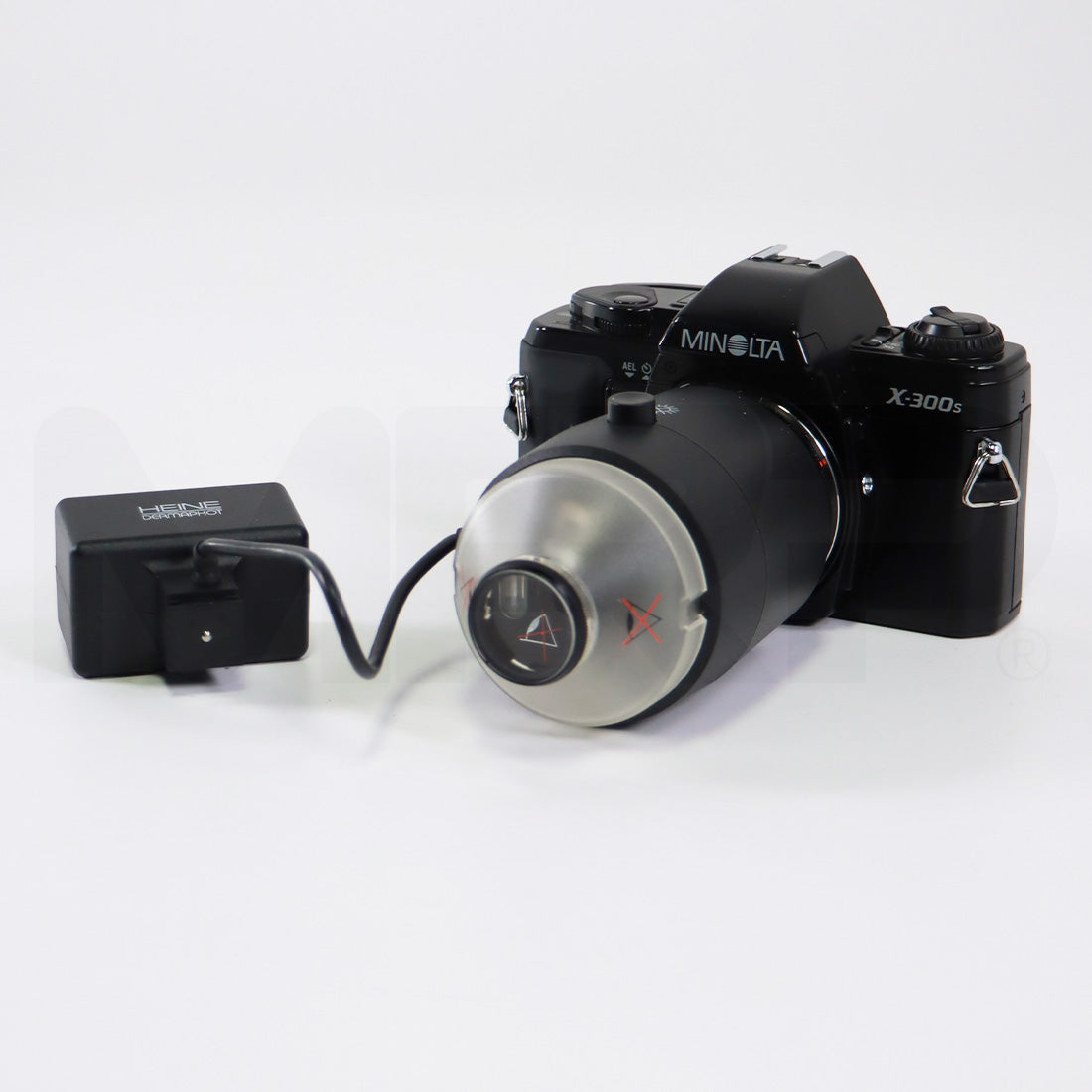 Heine Dermaphot and Minolta X-300s Skin Lesion Camera Dermatoscope Set