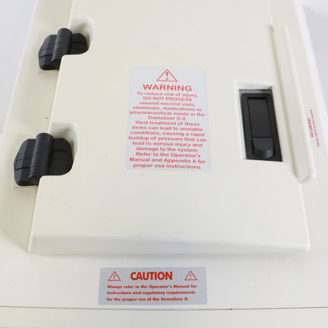BioMedical Technology Solutions Demolizer II Biomedical Waste Management System