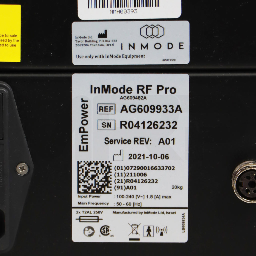 2021 InMode EmpowerRF System Serial