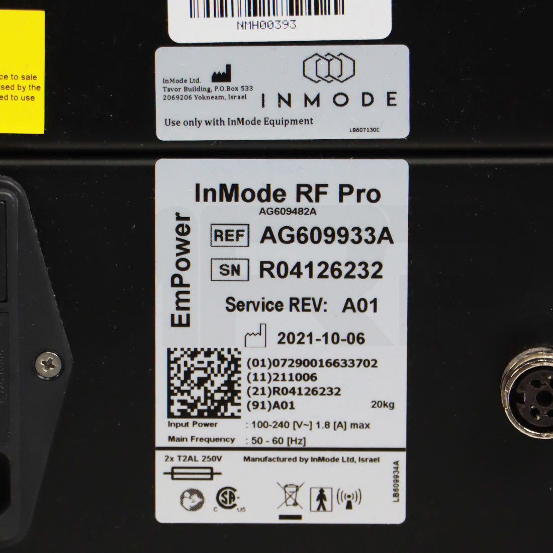 2021 InMode EmpowerRF System Serial