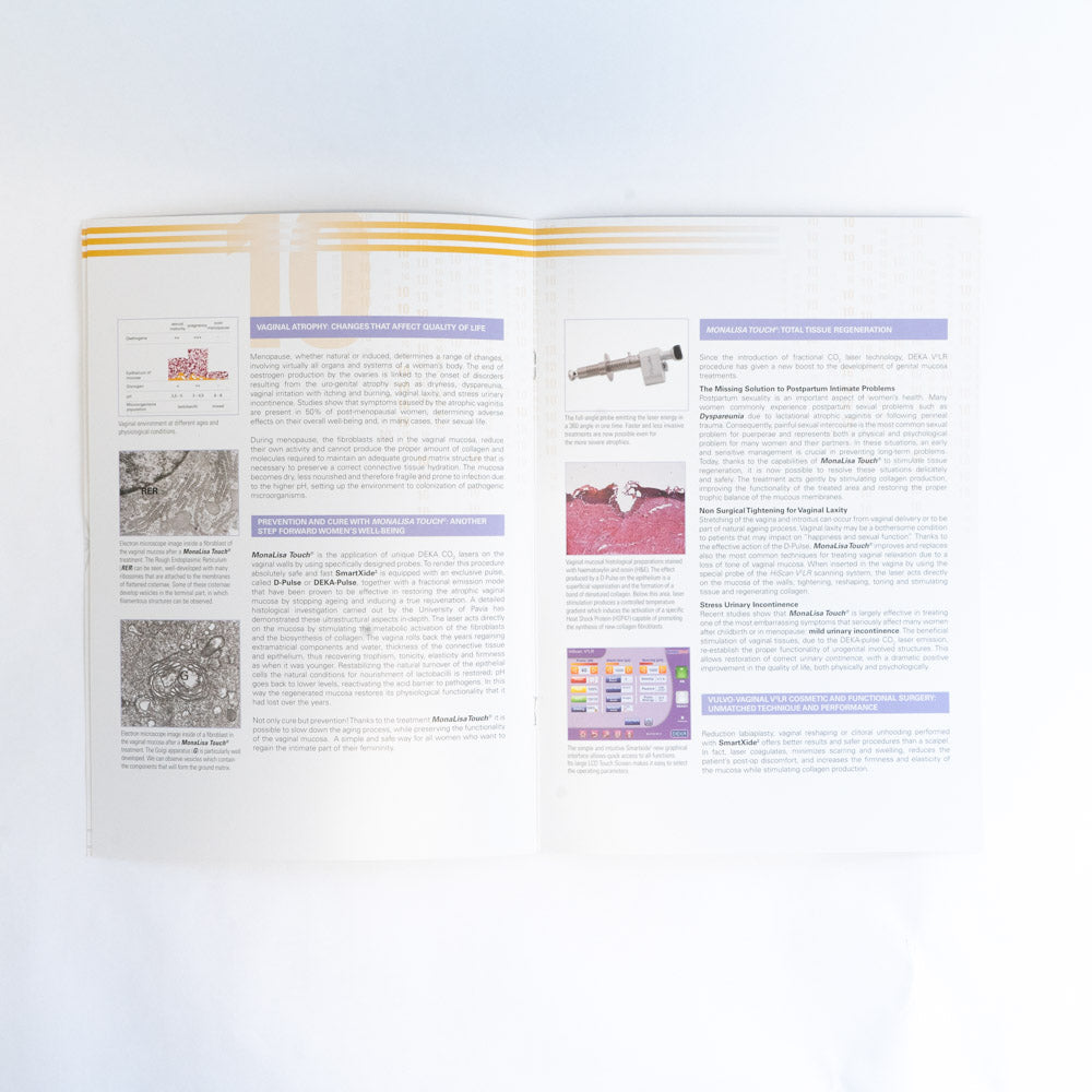 DEKA Smartxide V²LR Handpiece System Information Marketing Booklet Qty 8