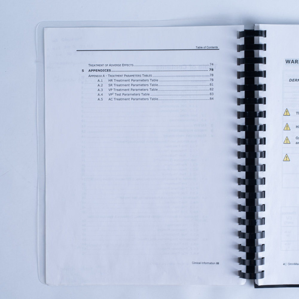 SharpLight Omni Max - USER MANUAL - MRK-0027- Rev 2.0 Instructional Book