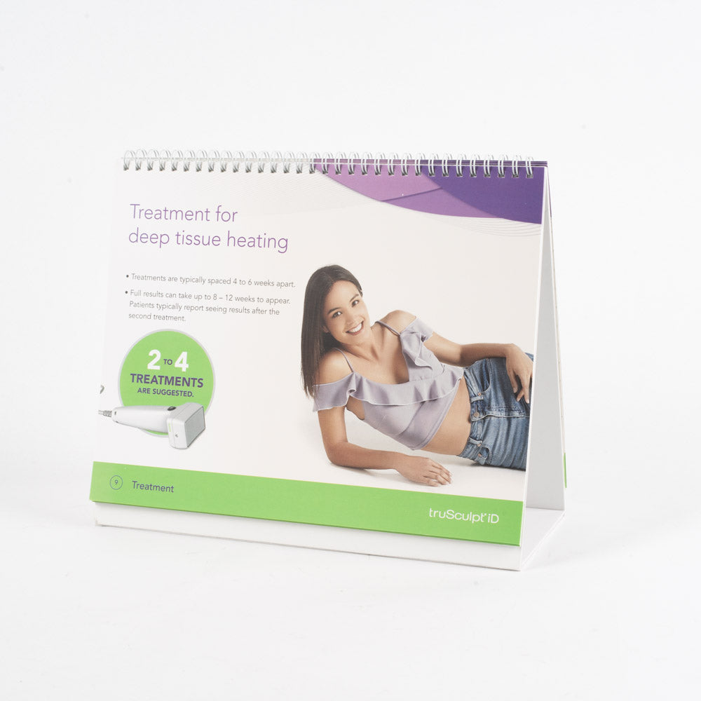 Cutera TruSculpt ID Patient Informational Stand Up Display Booklet (16 Pages)