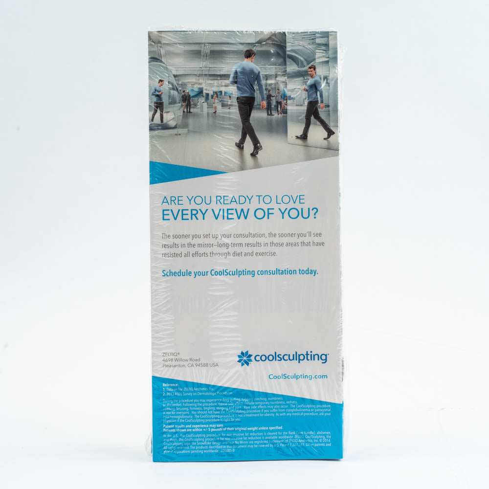 Zeltiq CoolSculpting Eliminate Stubborn Fat Fit Patient Brochure Booklet 25/pc