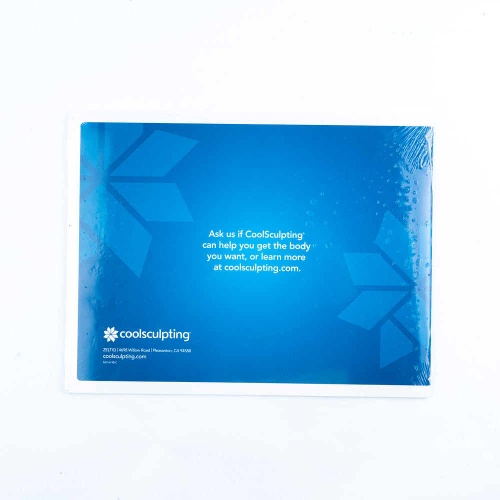 Zeltiq Coolsculpting 8 Page Patient Treatment Results & Informational Book NEW