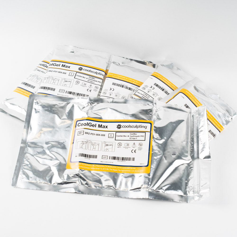 ZELTIQ CoolGel Max CoolSculpting CoolSmooth BRZ-PD1-08X-008 Cool Gel (x8Pcs)