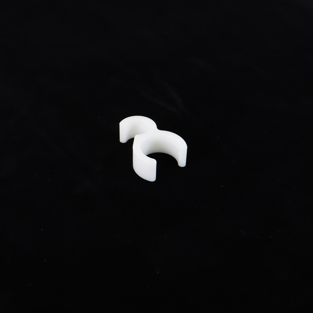 ConMed Buffalo Filter Tubing Clips Tube Cable Holder White Plastic x5pcs