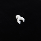 ConMed Buffalo Filter Tubing Clips Tube Cable Holder White Plastic x5pcs
