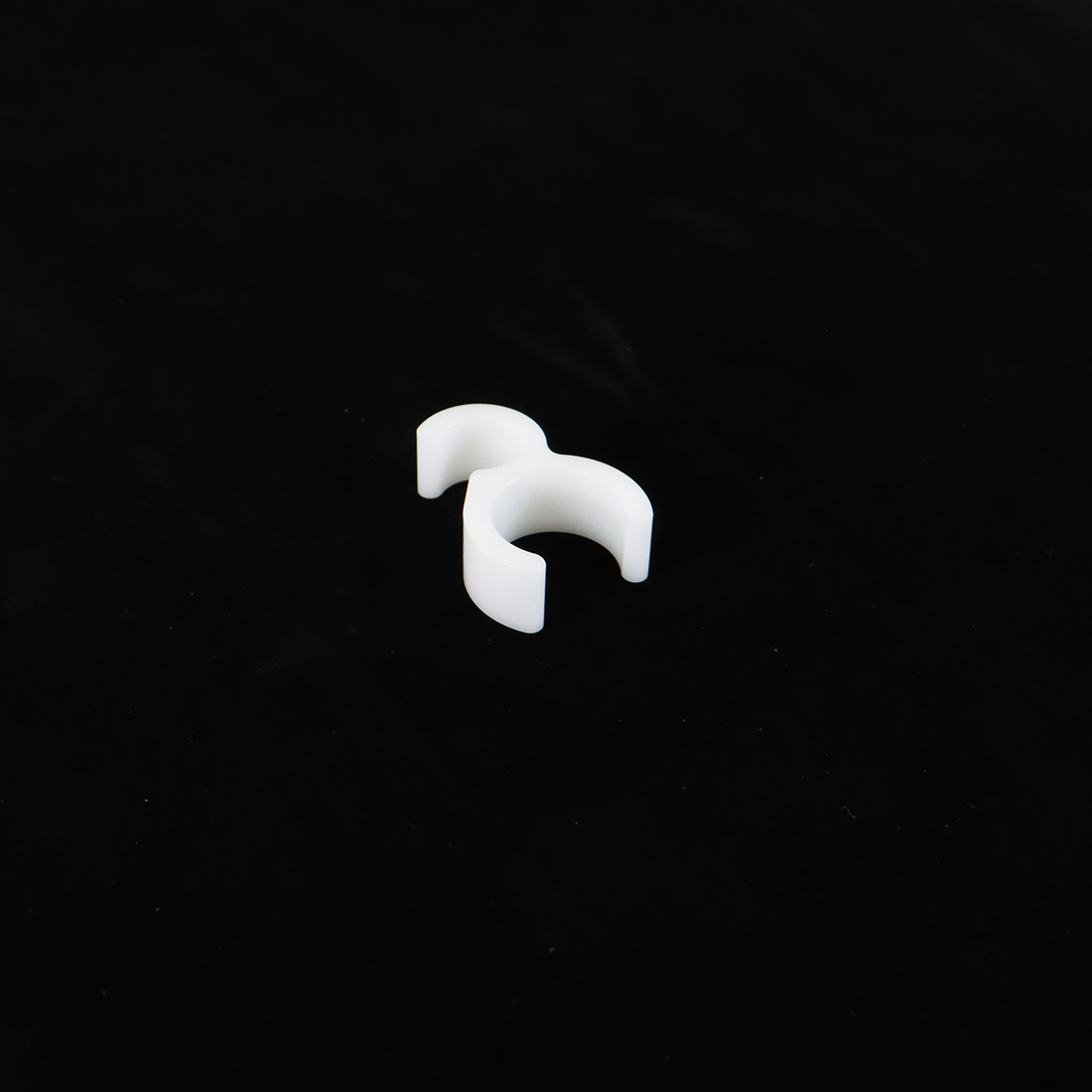 ConMed Buffalo Filter Tubing Clips Tube Cable Holder White Plastic x5pcs