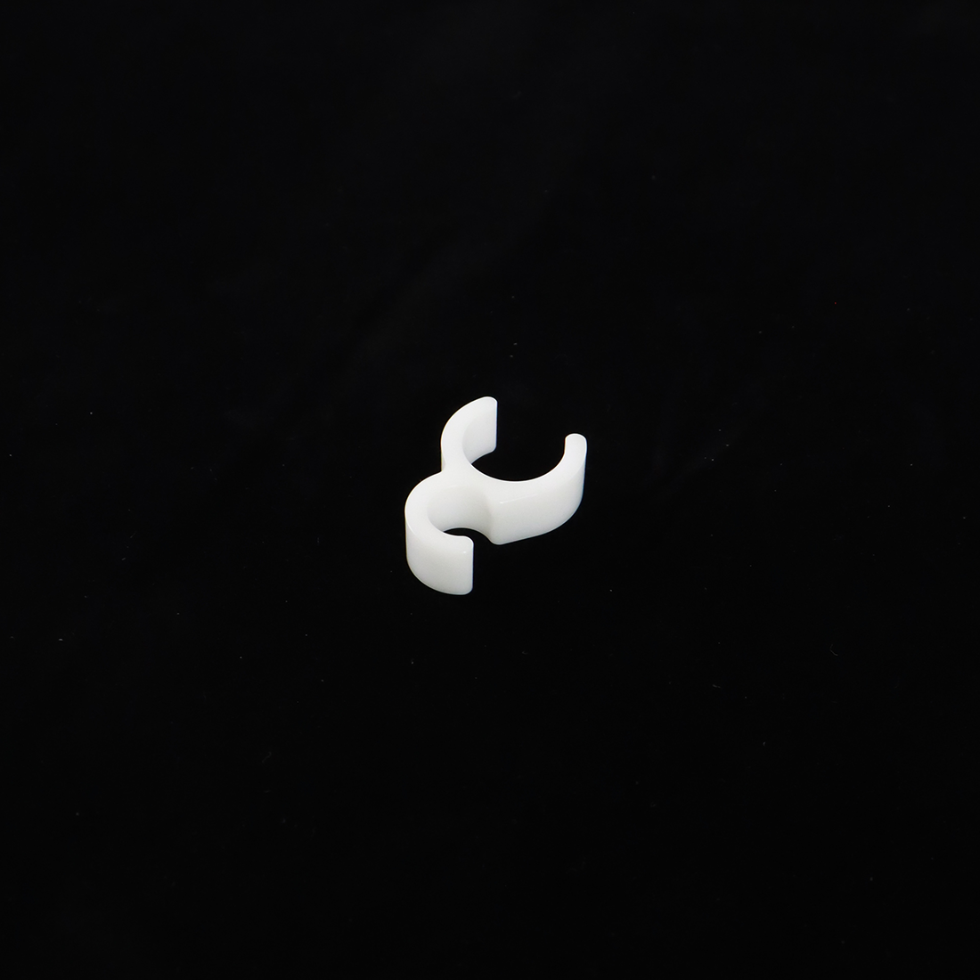 ConMed Buffalo Filter Tubing Clips Tube Cable Holder White Plastic x5pcs