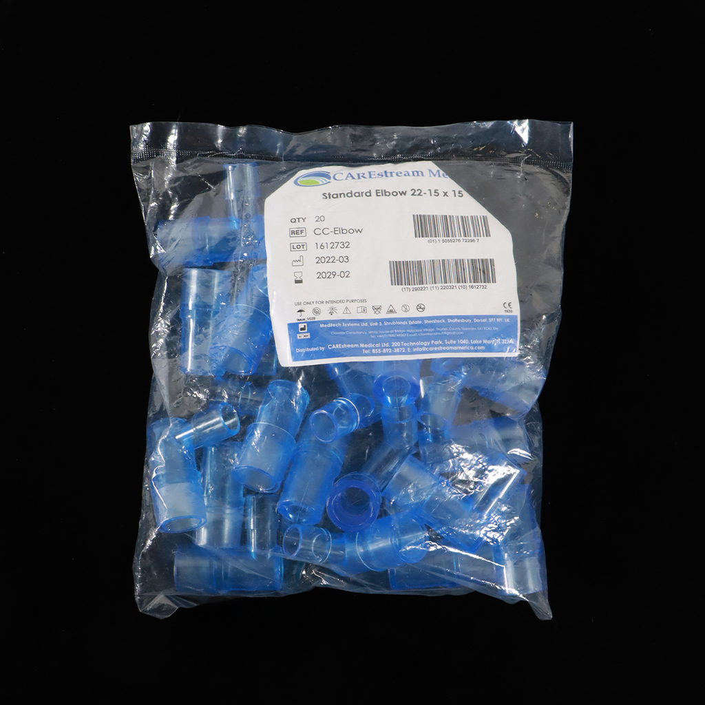 Carestream Medical Pro-Nox Standard Elbow Connectors CC-Elbow EXP 2029 20pcs