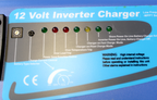 2000 Watt Pure Sine Inverter Charger 12Vdc to 120Vac Output and Battery