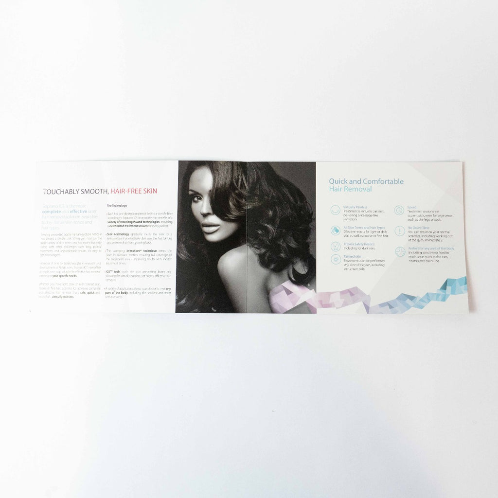 Alma 2014 Soprano ICE Laser Customer Marketing Info & System Overview Booklet 8 Pack