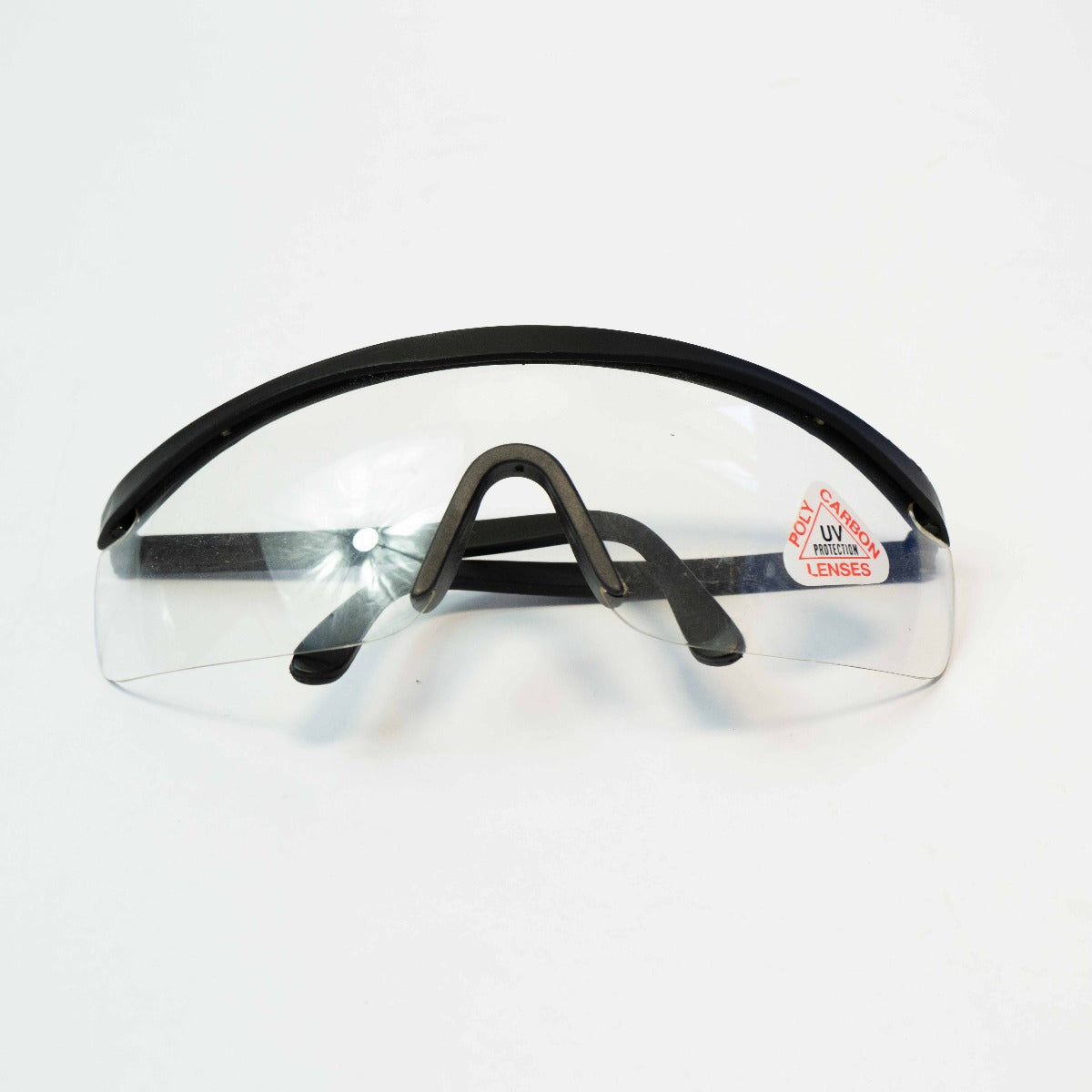 Industrial Clear Poly Carbonate UV Protection Lens Safety Glasses