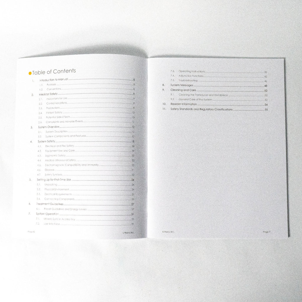 Ulthera Ultherapy DeepSee INSTRUCTIONS FOR USE Deep See User's Manual 1002539IFU